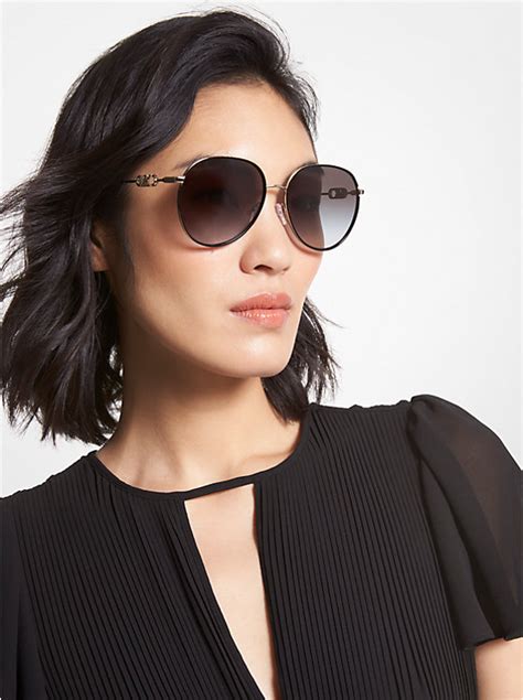 michael kors claire sunglasses|michael kors aviator sunglasses.